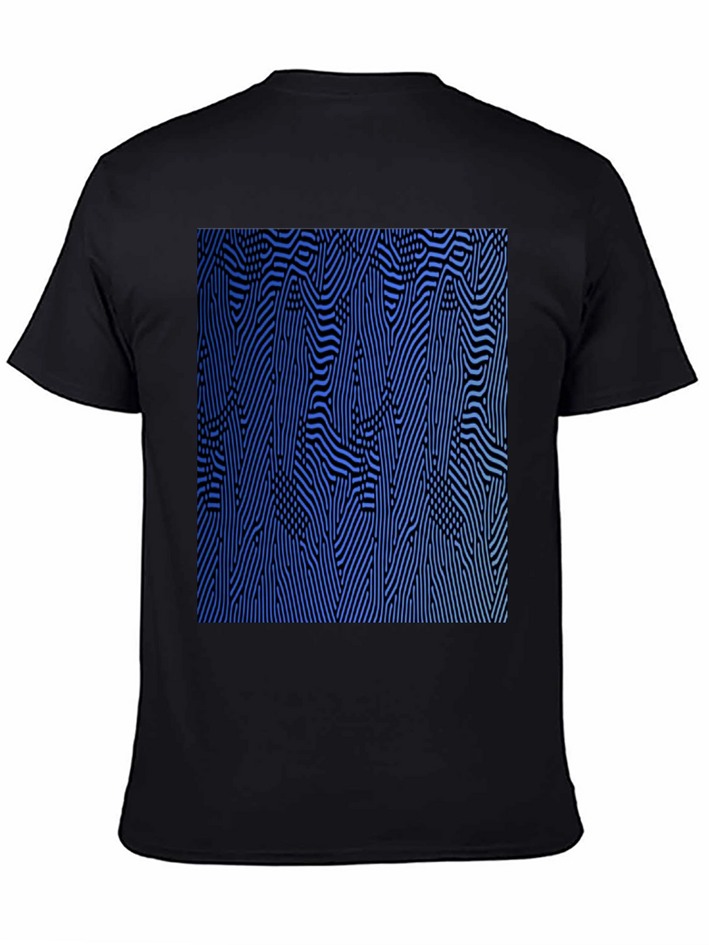 Abstract Pattern Graphic Tee - Modern Style