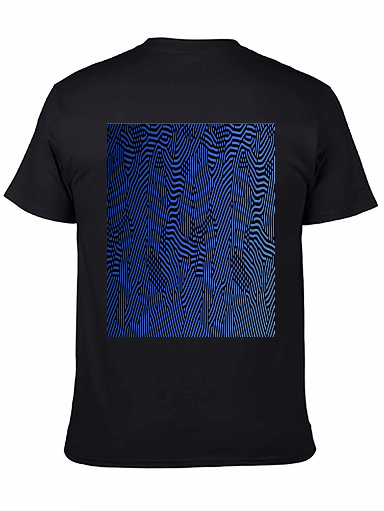 Abstract Pattern Graphic Tee - Modern Style
