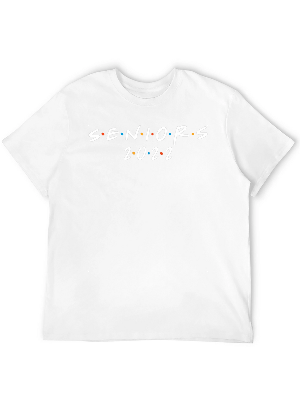 Seniors 2022 Black Crew Neck T-Shirt