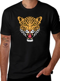 Bold Leopard Graphic T-Shirt