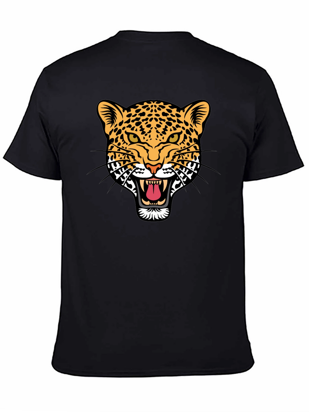 Bold Leopard Graphic T-Shirt