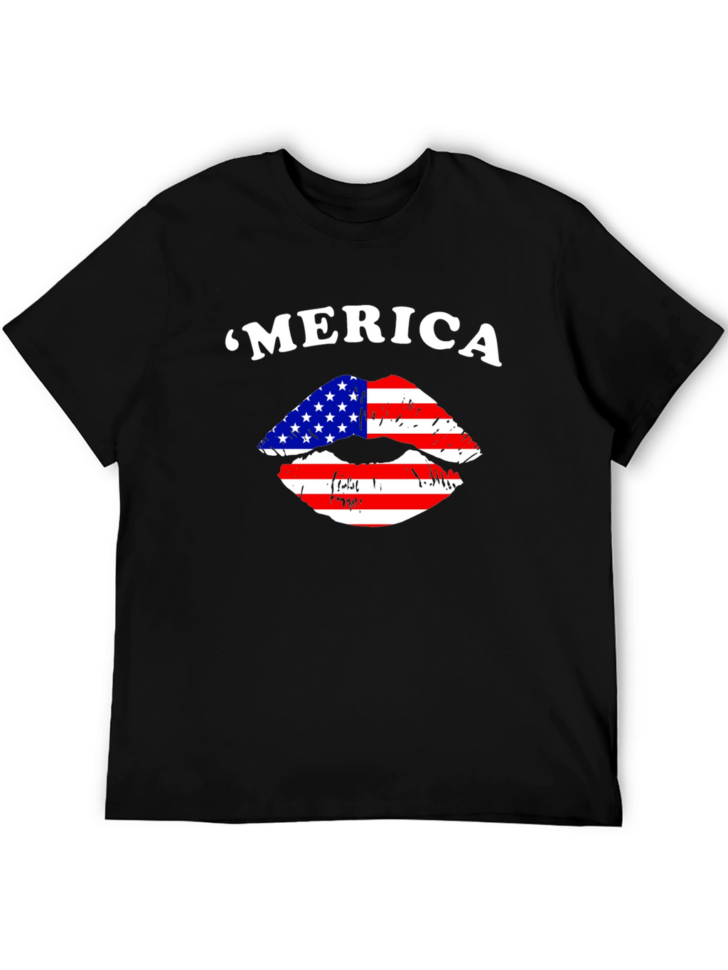 Patriotic Lips T-Shirt