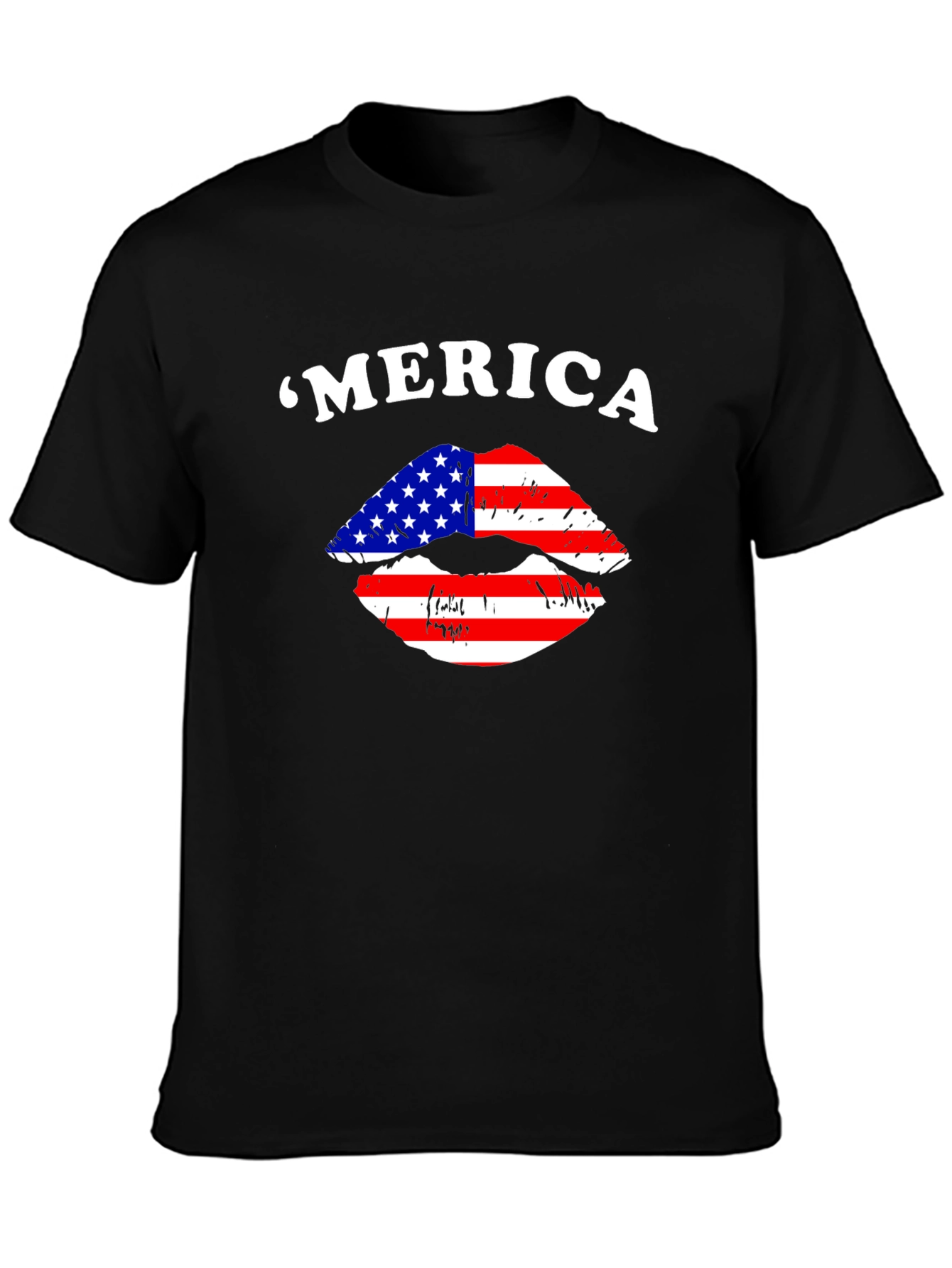 Patriotic Lips T-Shirt