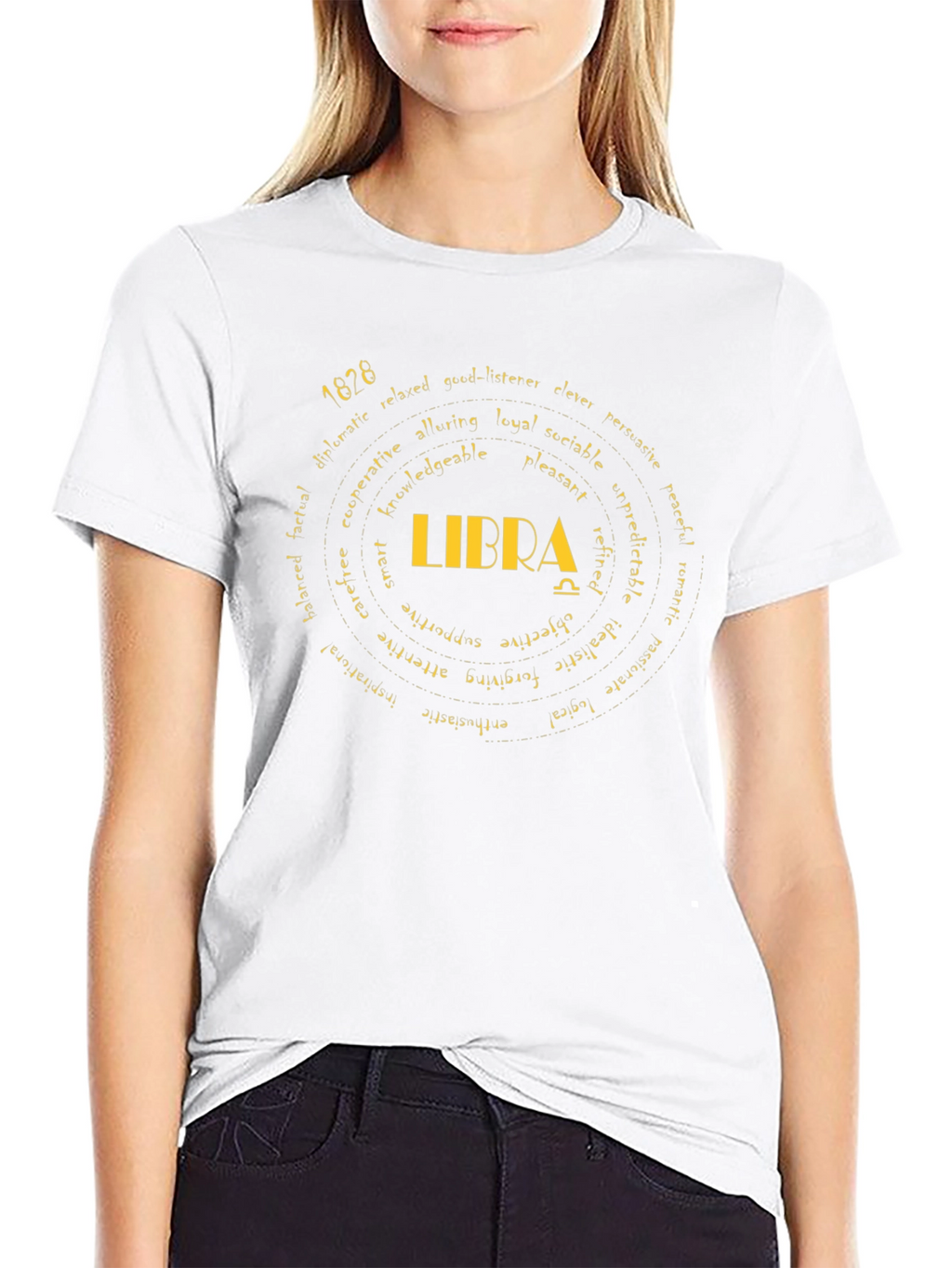 Libra Zodiac Sign T-Shirt - Astrology Tee