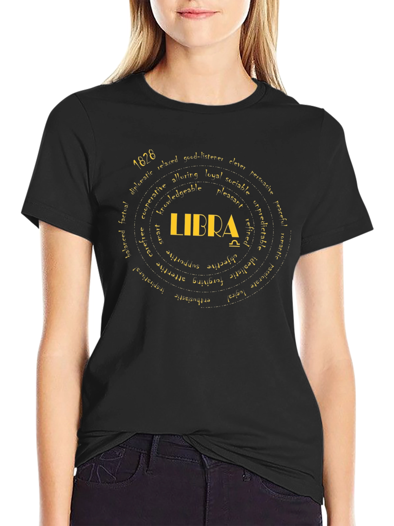 Libra Zodiac Sign T-Shirt - Astrology Tee