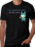 Calm Bunny Graphic Tee - Comfort Fit
