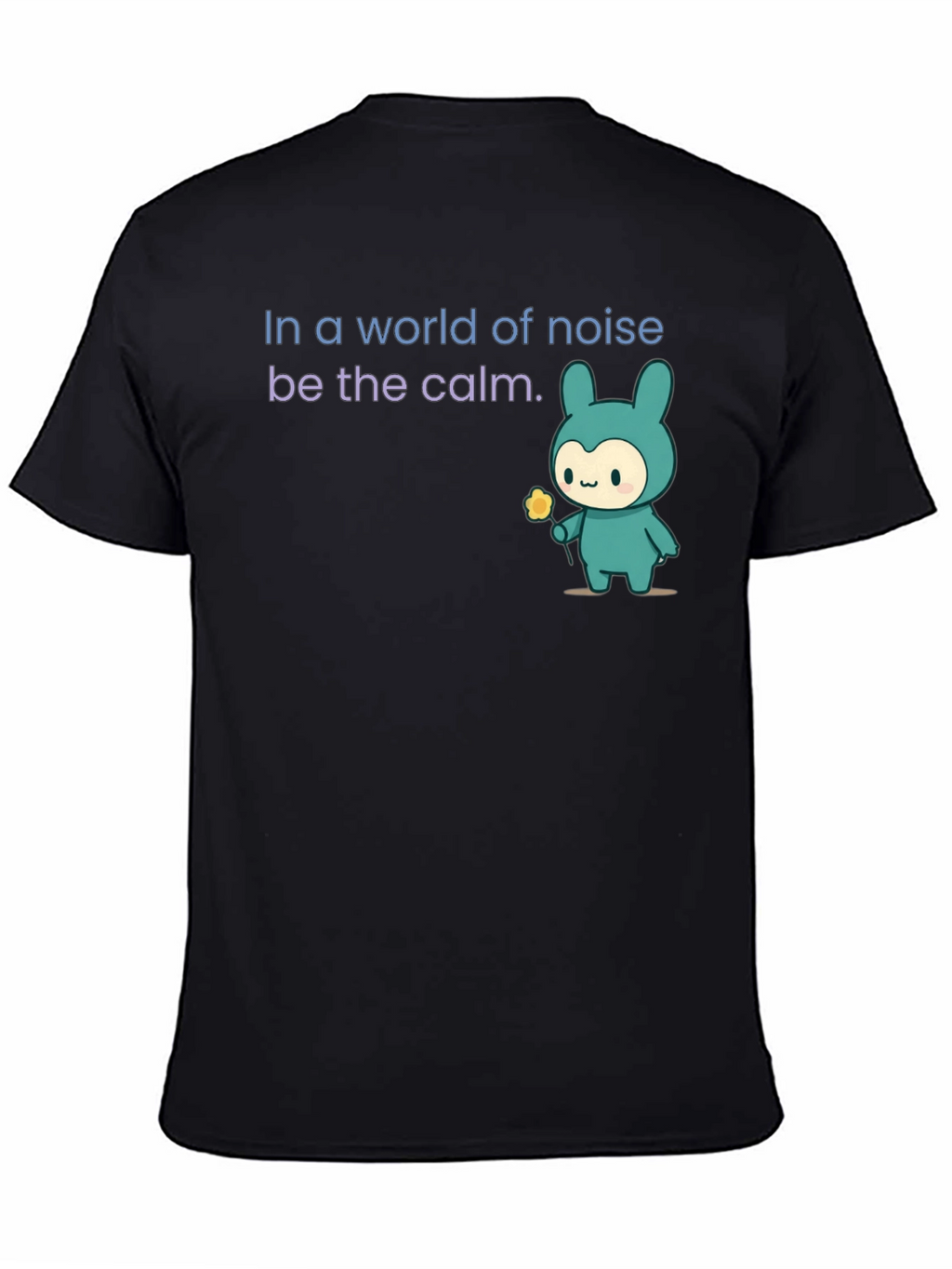 Calm Bunny Graphic Tee - Comfort Fit