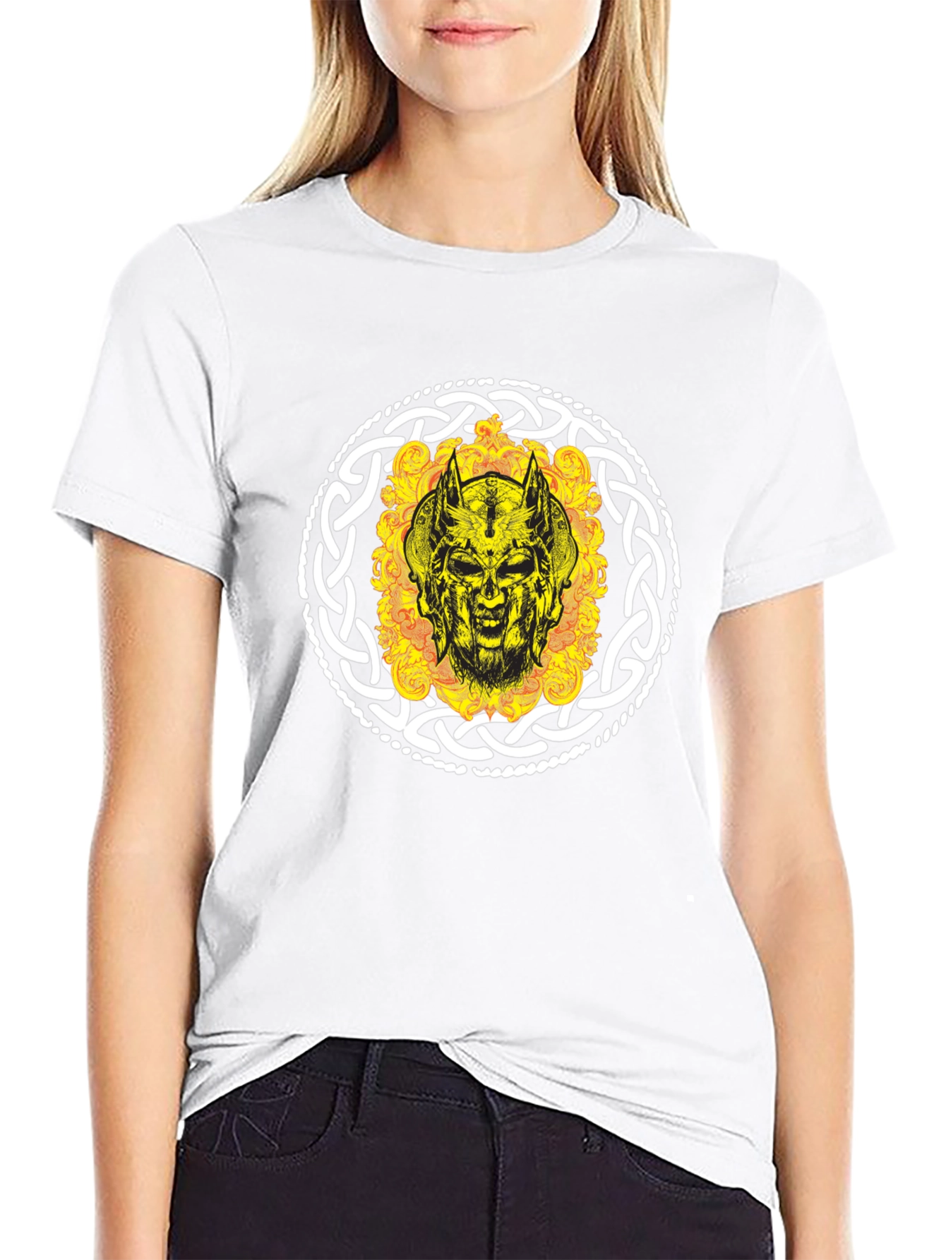 Viking Skull T-Shirt - Norse Mythology