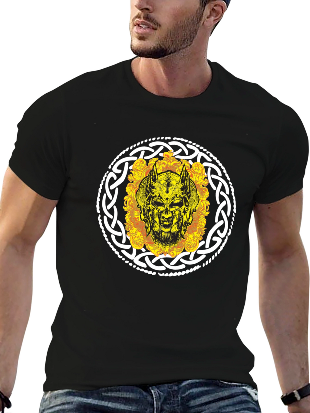 Viking Skull T-Shirt - Norse Mythology