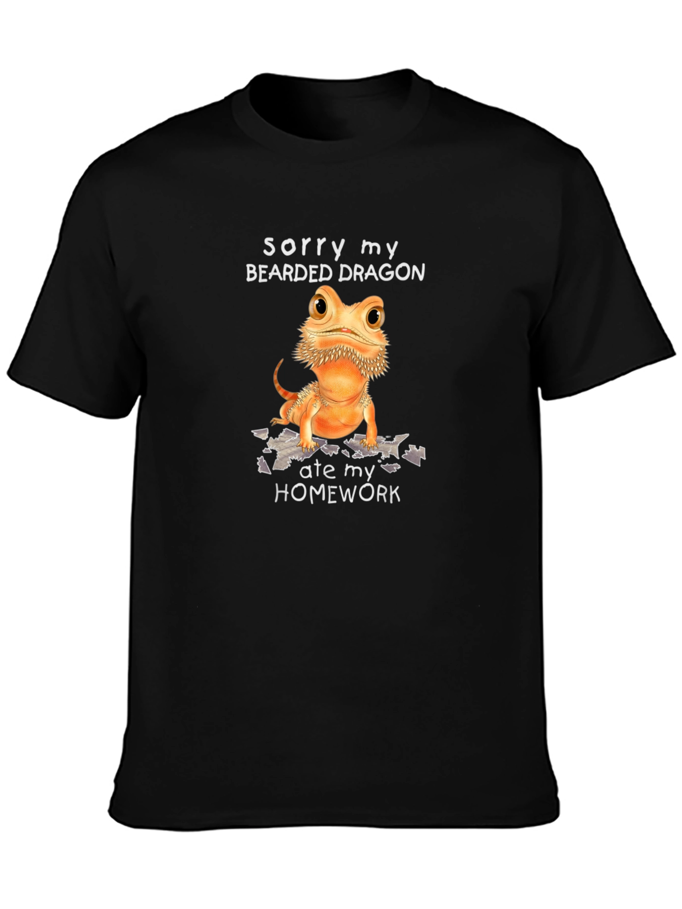 Bearded Dragon Ate My Homework Graphic Tee