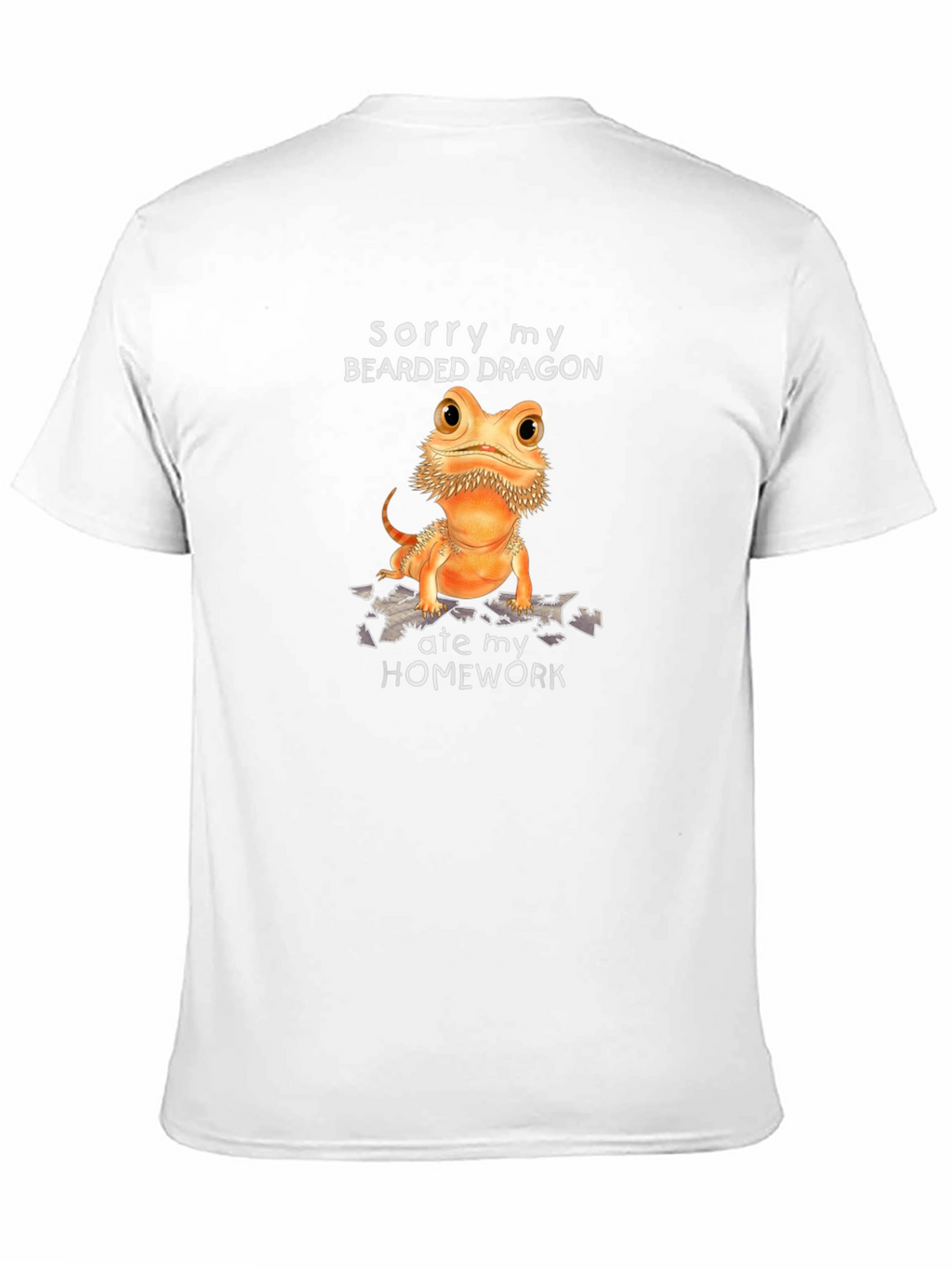 Bearded Dragon Ate My Homework Graphic Tee