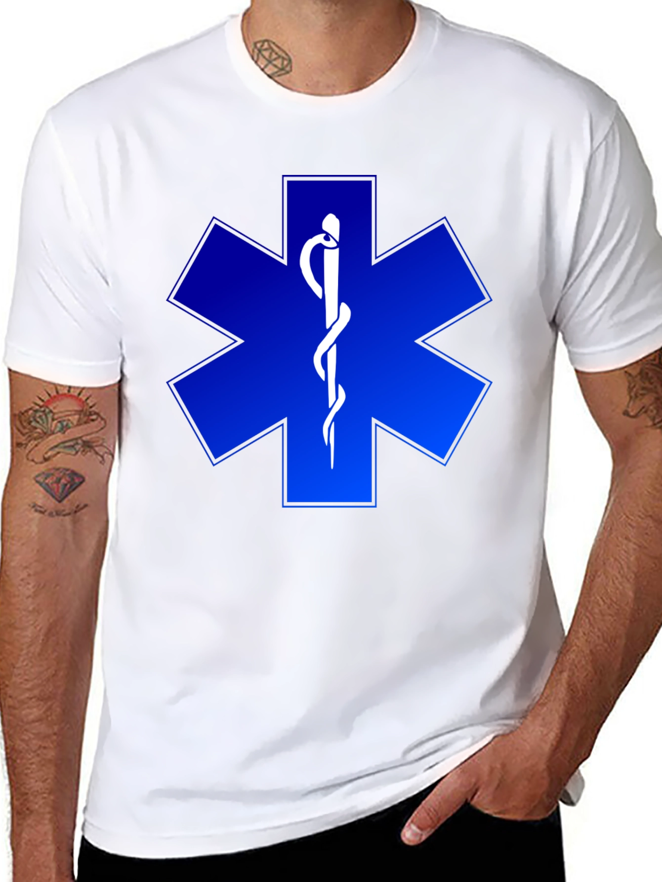 Star of Life T-Shirt - Emergency Medical Services Tee