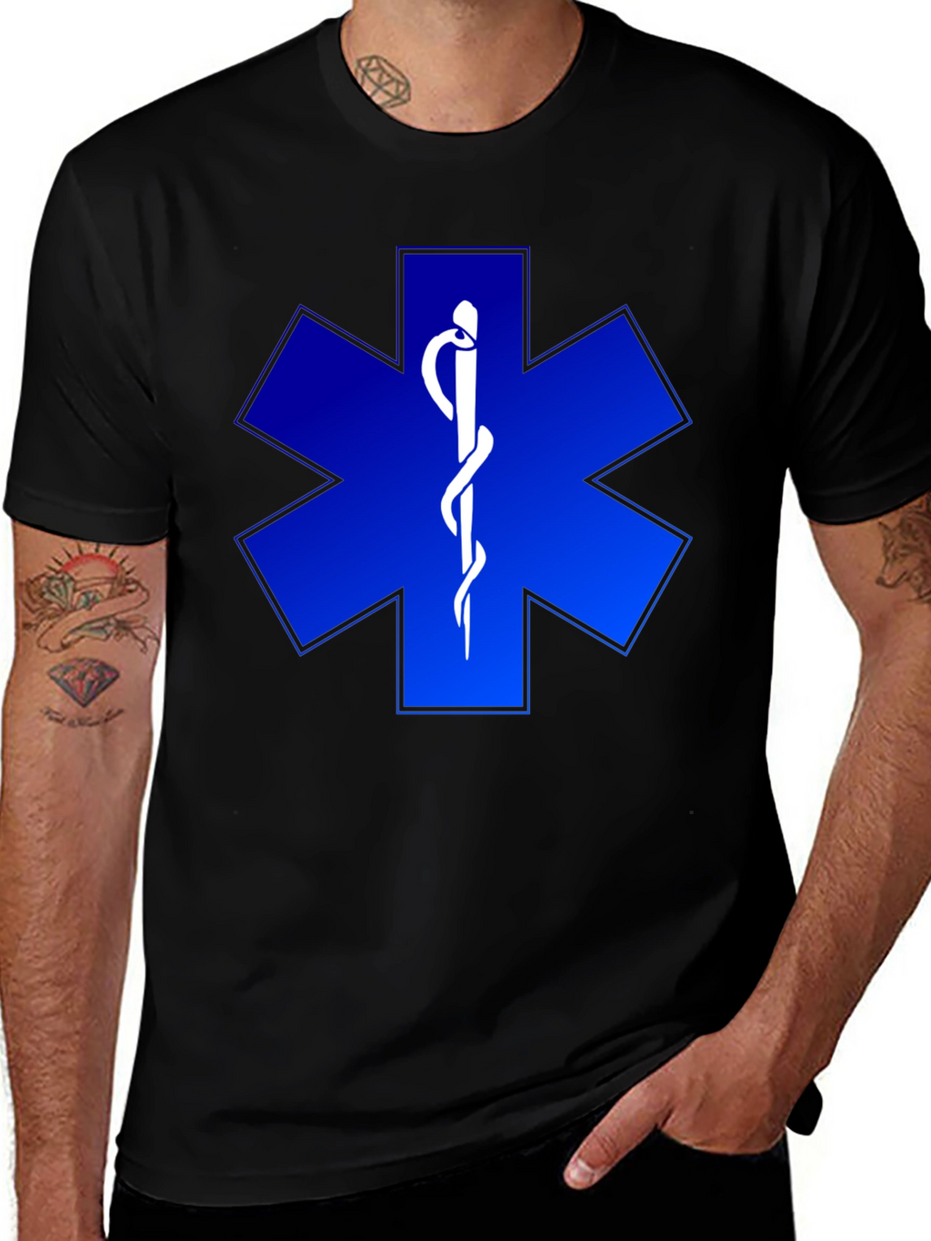 Star of Life T-Shirt - Emergency Medical Services Tee