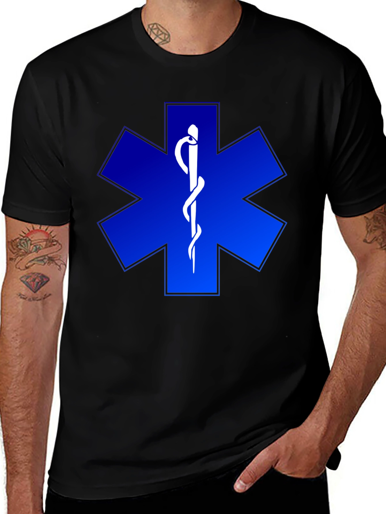 Star of Life T-Shirt - Emergency Medical Services Tee