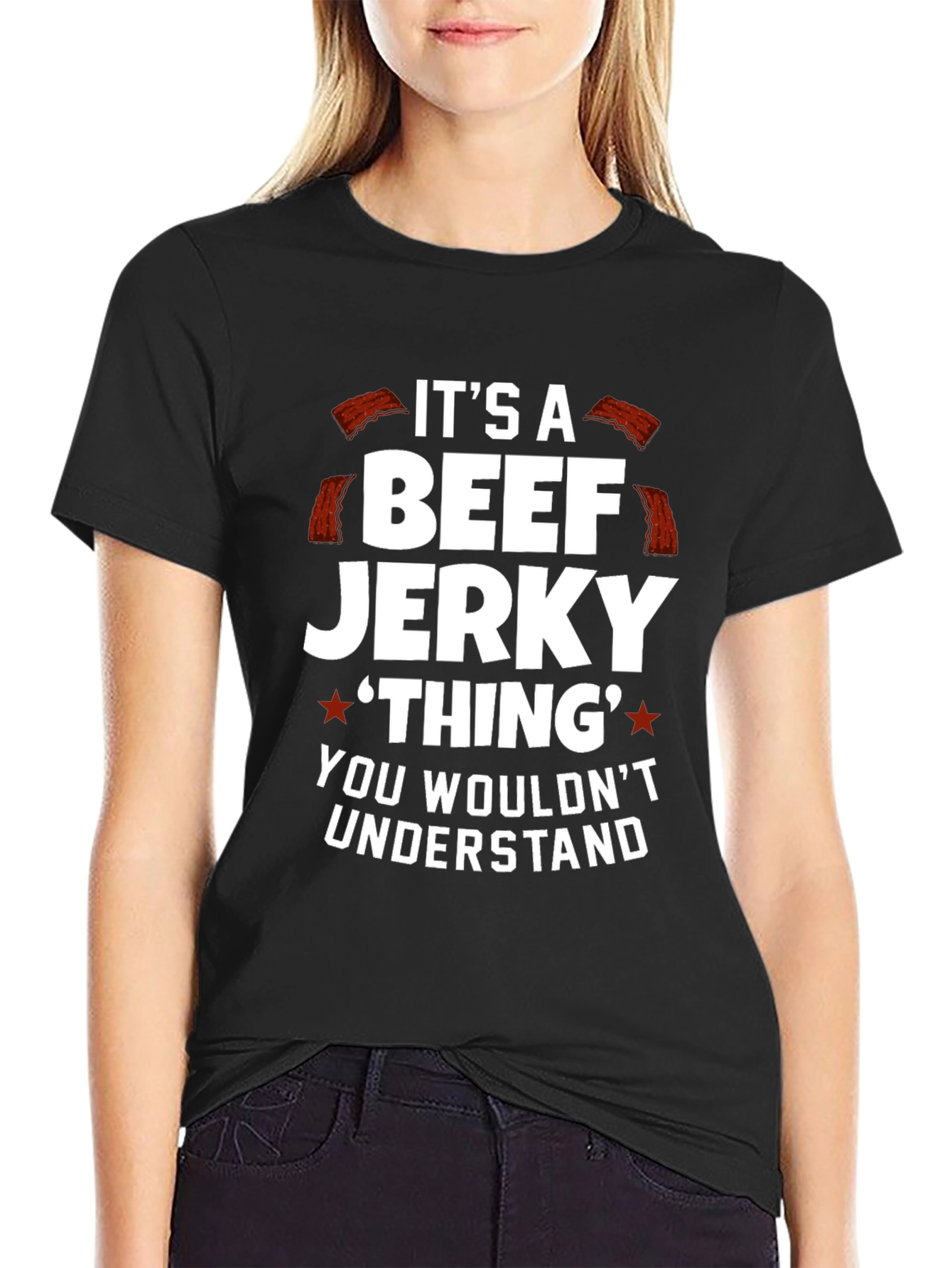 Beef Jerky Thing T-Shirt Funny Graphic Tee