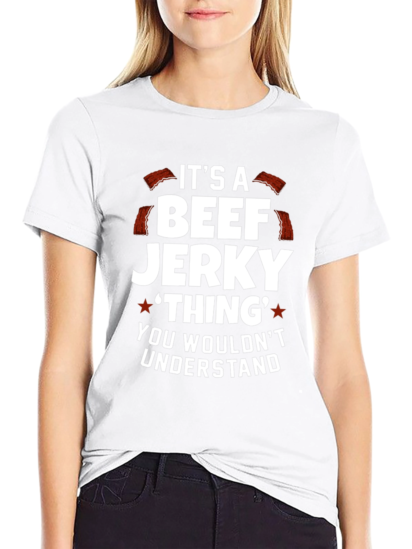 Beef Jerky Thing T-Shirt Funny Graphic Tee