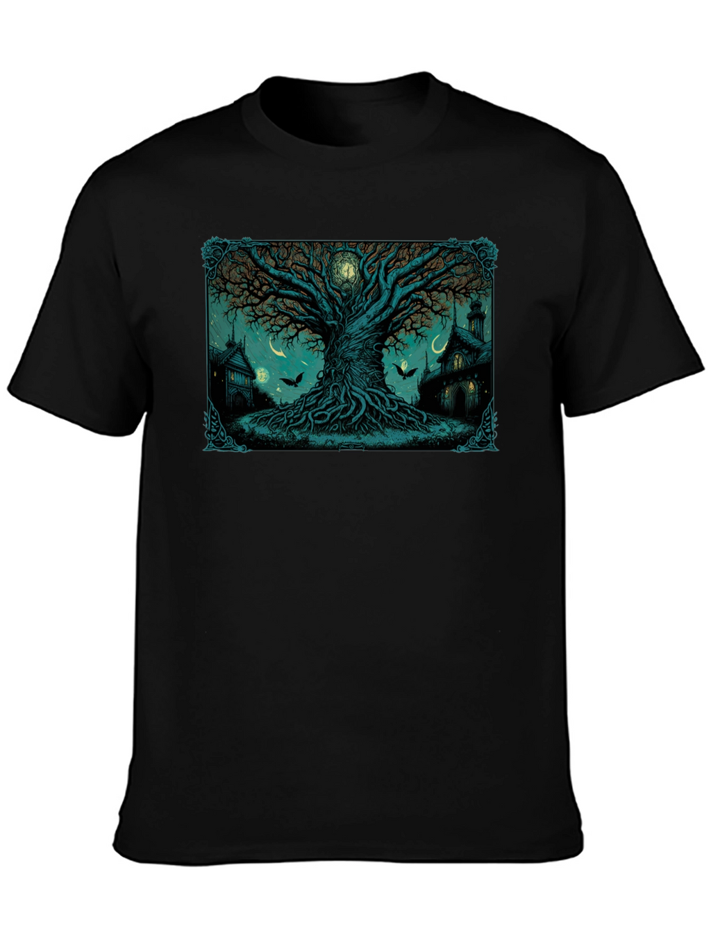 Mystic Tree Graphic T-Shirt