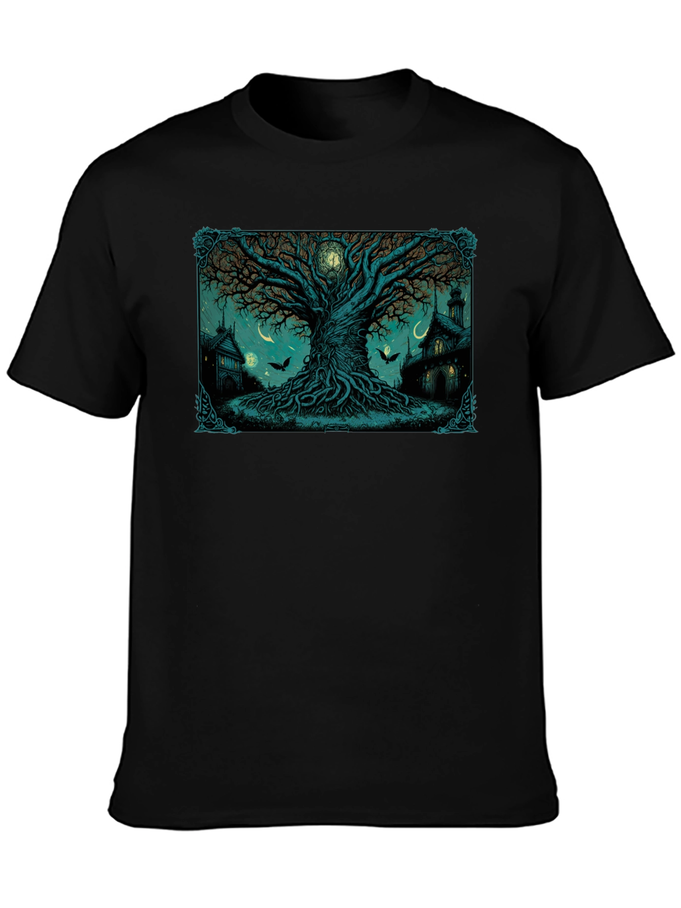 Mystic Tree Graphic T-Shirt