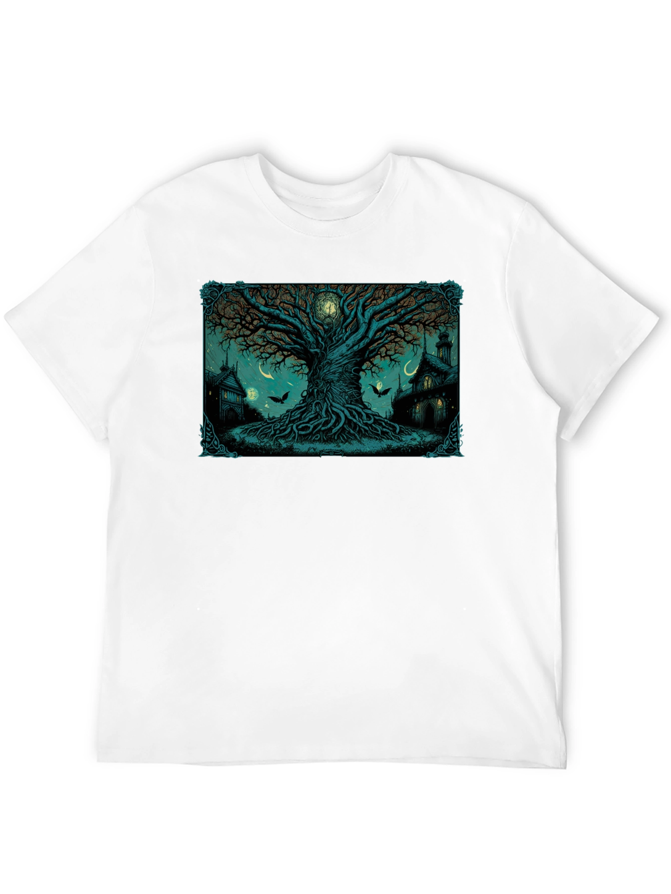 Mystic Tree Graphic T-Shirt