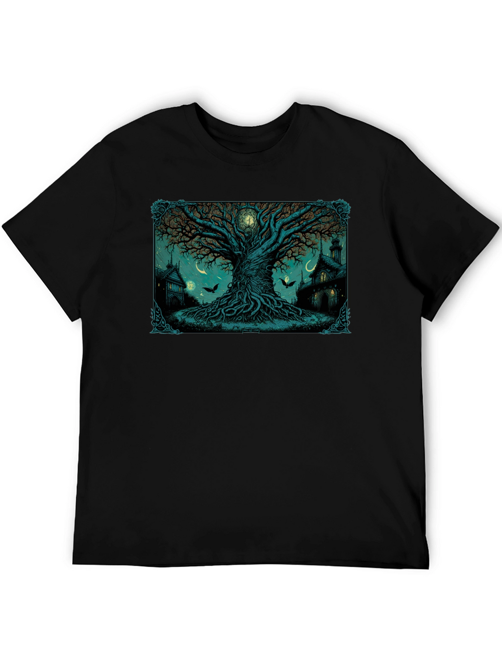 Mystic Tree Graphic T-Shirt