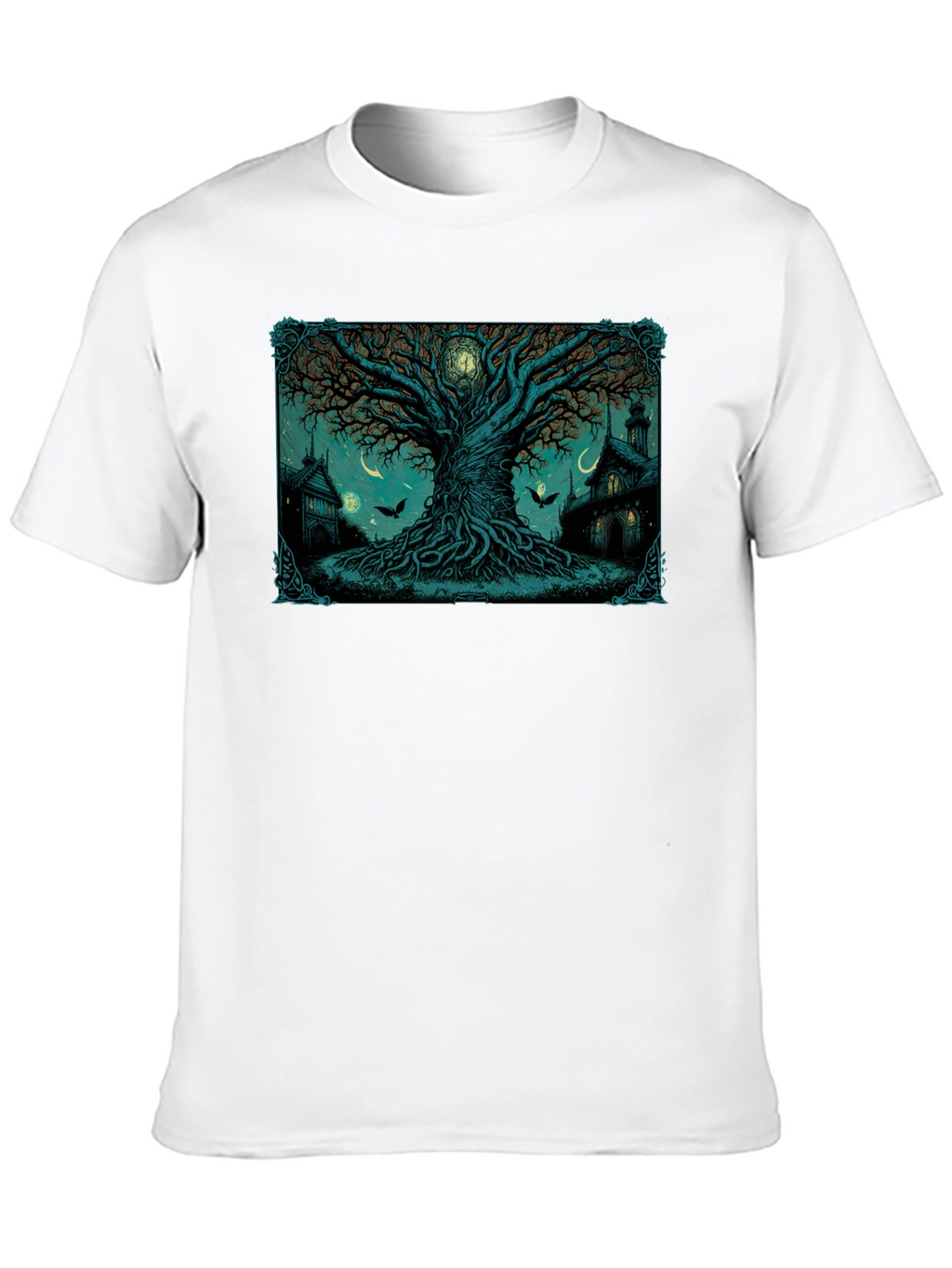 Mystic Tree Graphic T-Shirt