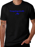 Unapologetically Me Black Graphic Tee