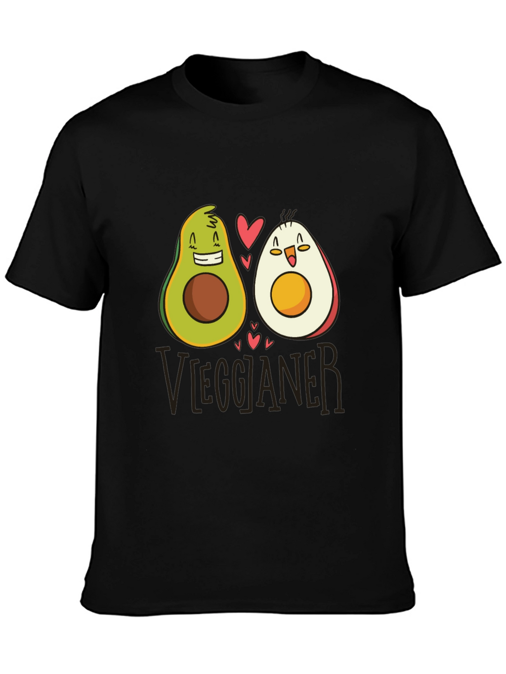 Avocado & Egg Couple Graphic Tee