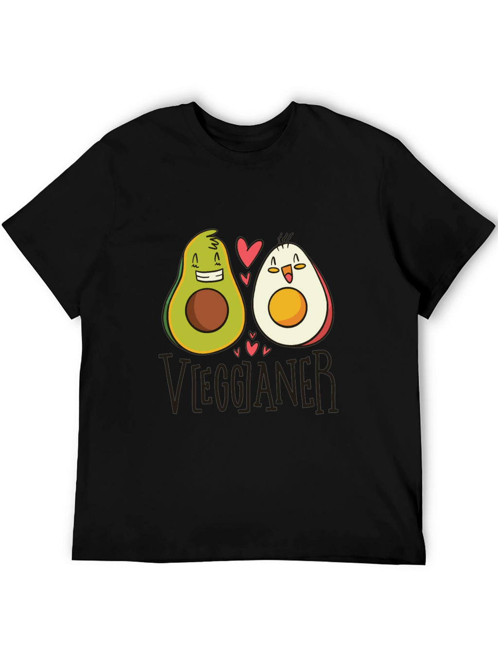 Avocado & Egg Couple Graphic Tee