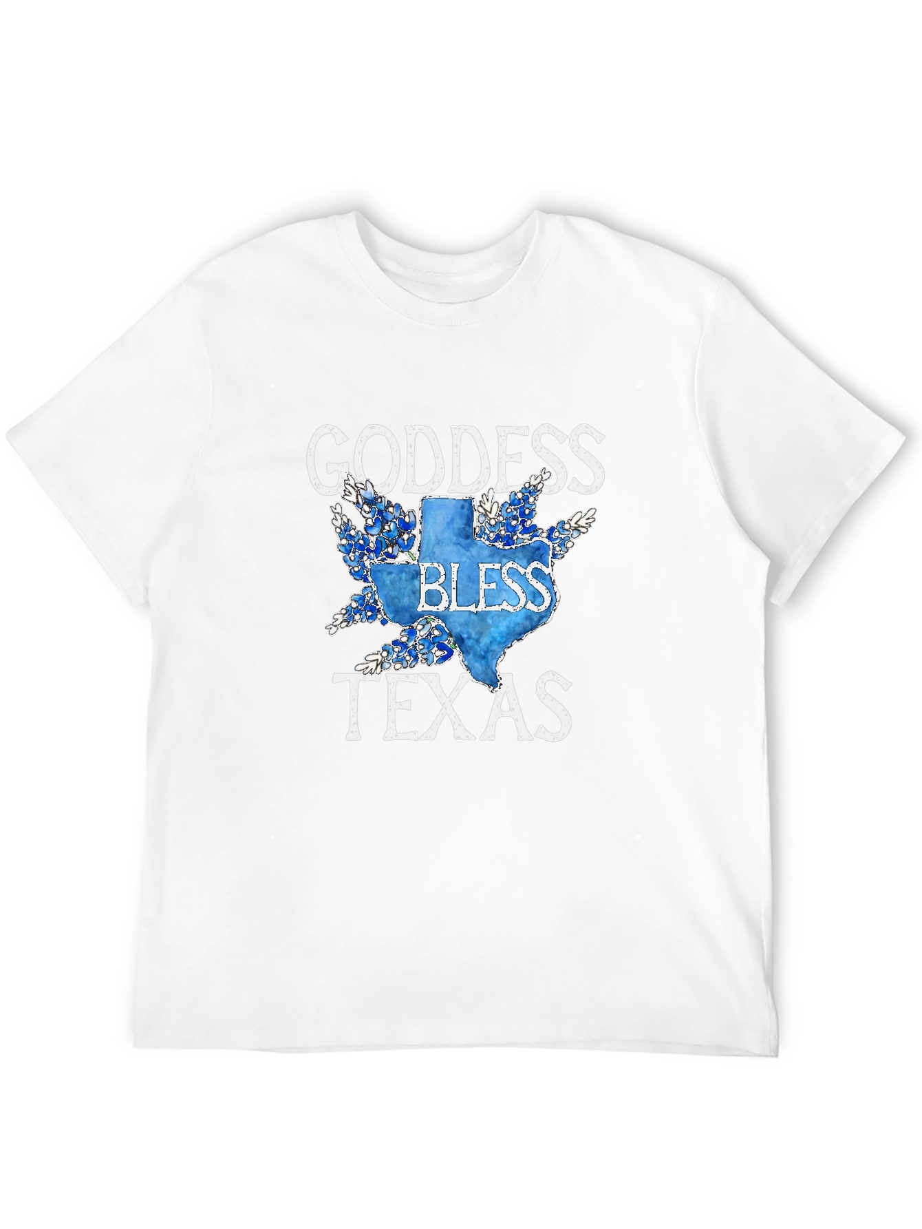 Goddess Bless Texas T-Shirt
