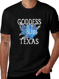 Goddess Bless Texas T-Shirt