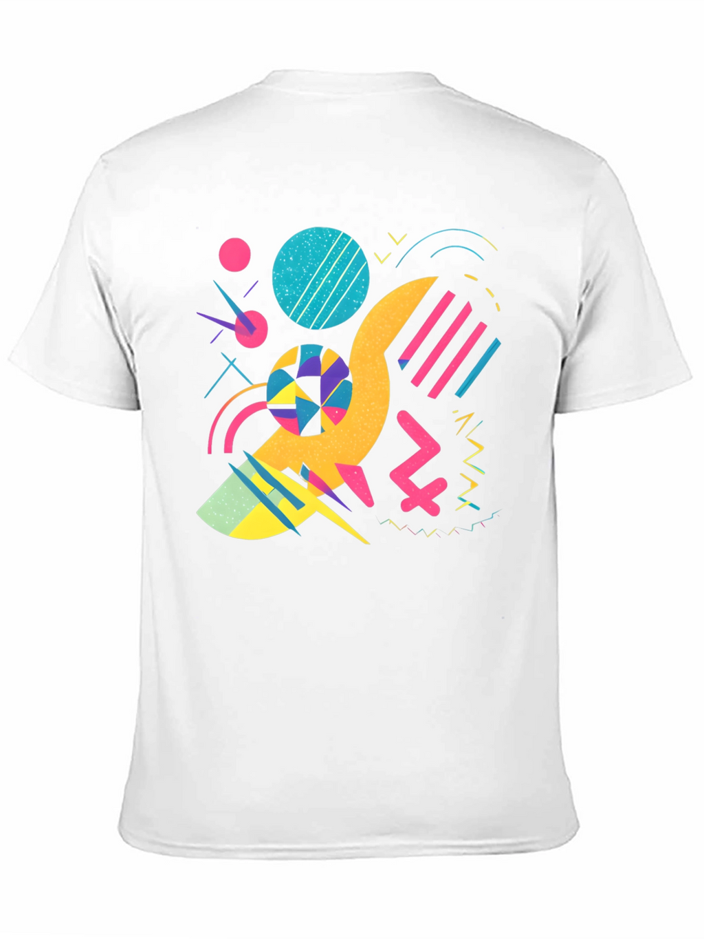 Retro 80s/90s Style Graphic Print Black T-Shirt
