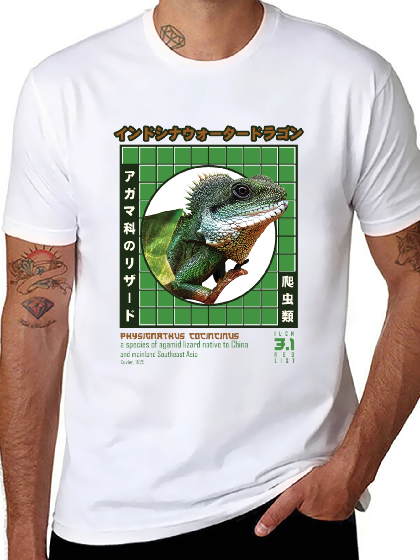 Water Dragon Graphic T-Shirt