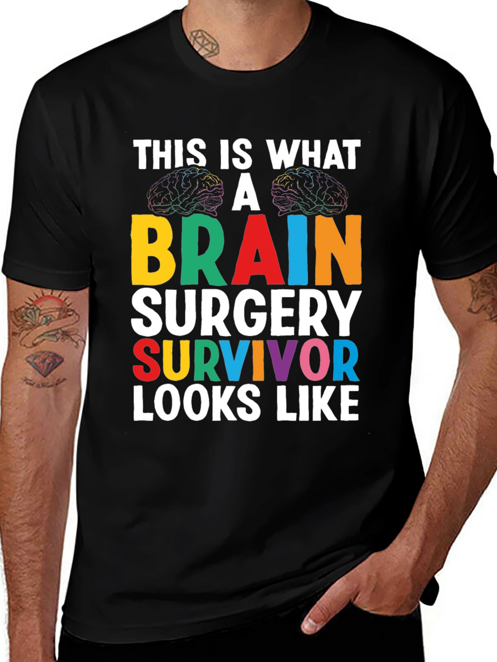Brain Surgery Survivor Graphic Tee
