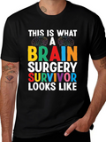 Brain Surgery Survivor Graphic Tee