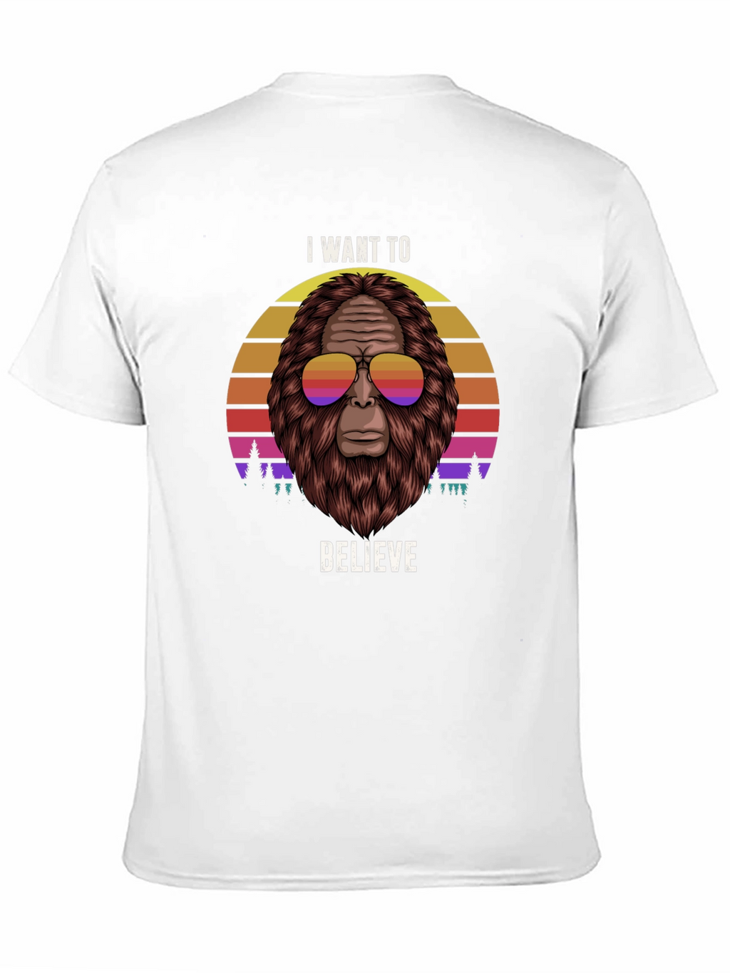 I Want To Believe Bigfoot T-Shirt