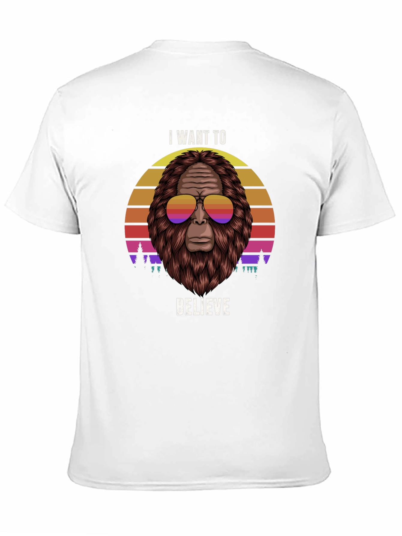 I Want To Believe Bigfoot T-Shirt