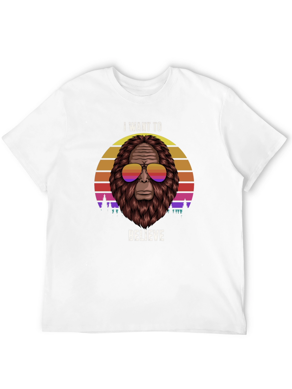 I Want To Believe Bigfoot T-Shirt