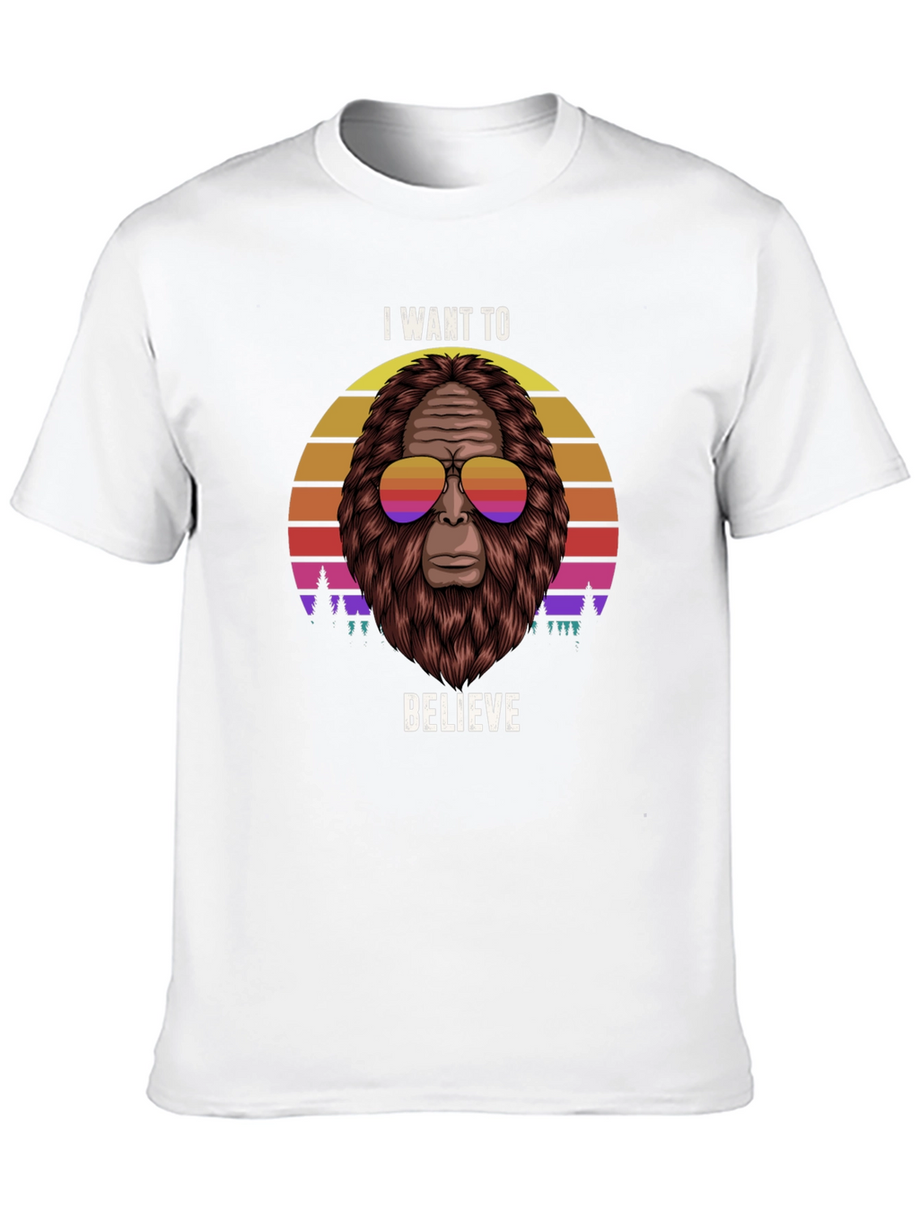 I Want To Believe Bigfoot T-Shirt