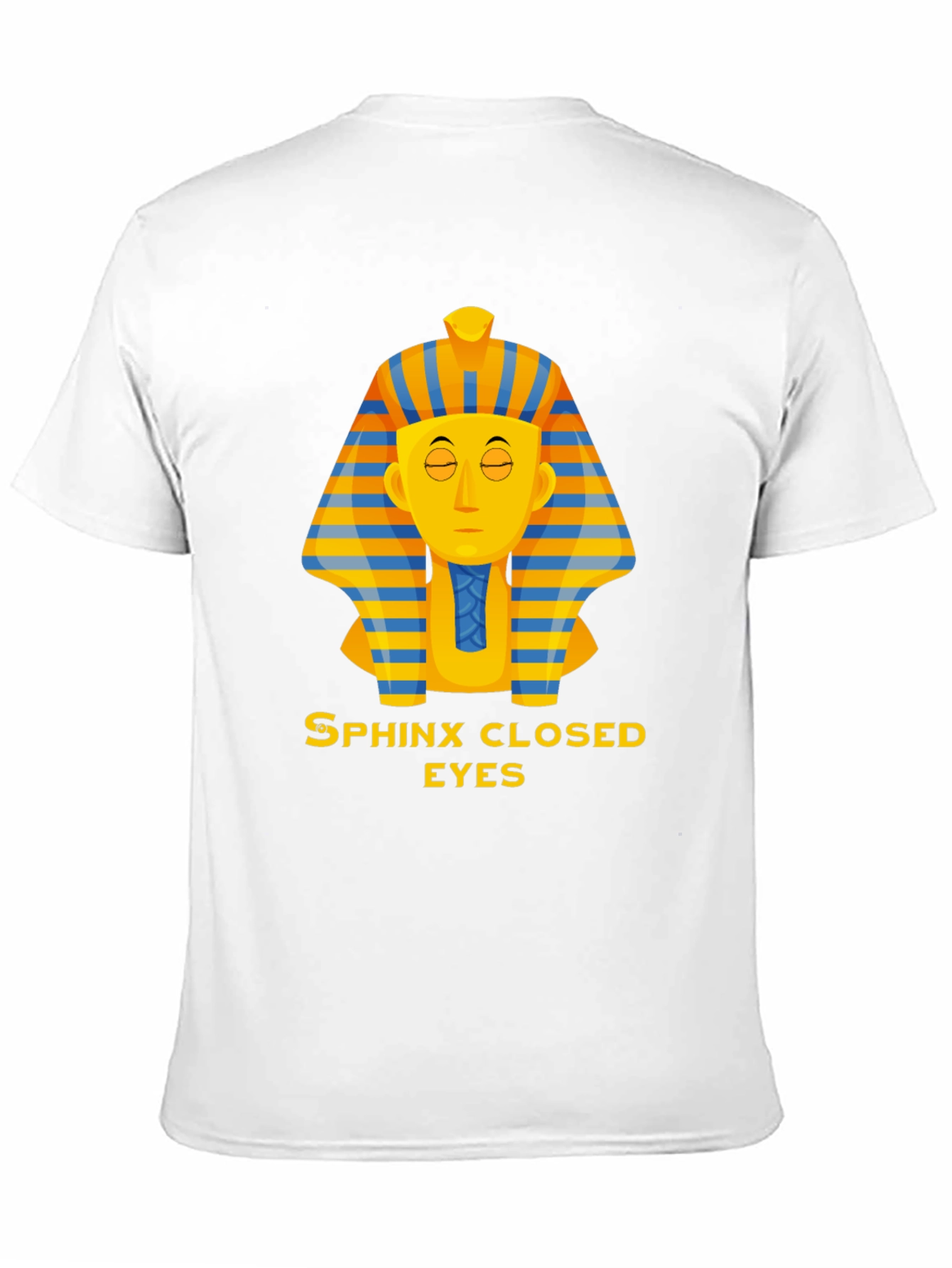 Sphinx Closed Eyes Graphic Tee - Unisex