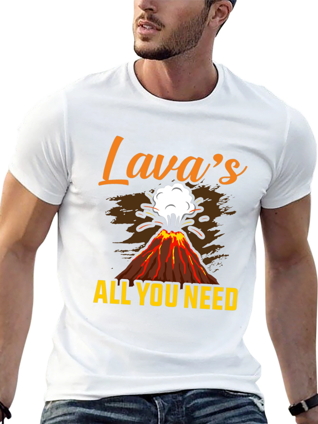 Lavas All You Need Graphic T-Shirt