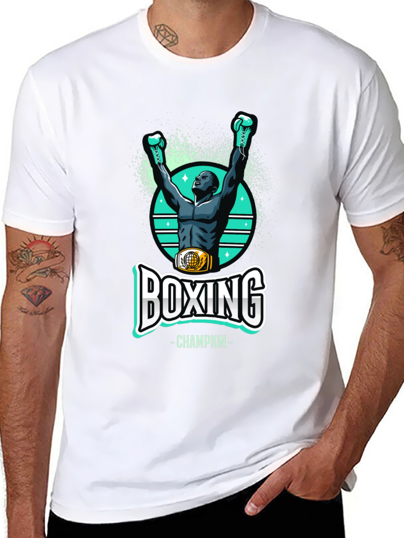 Boxing Champion Graphic Tee