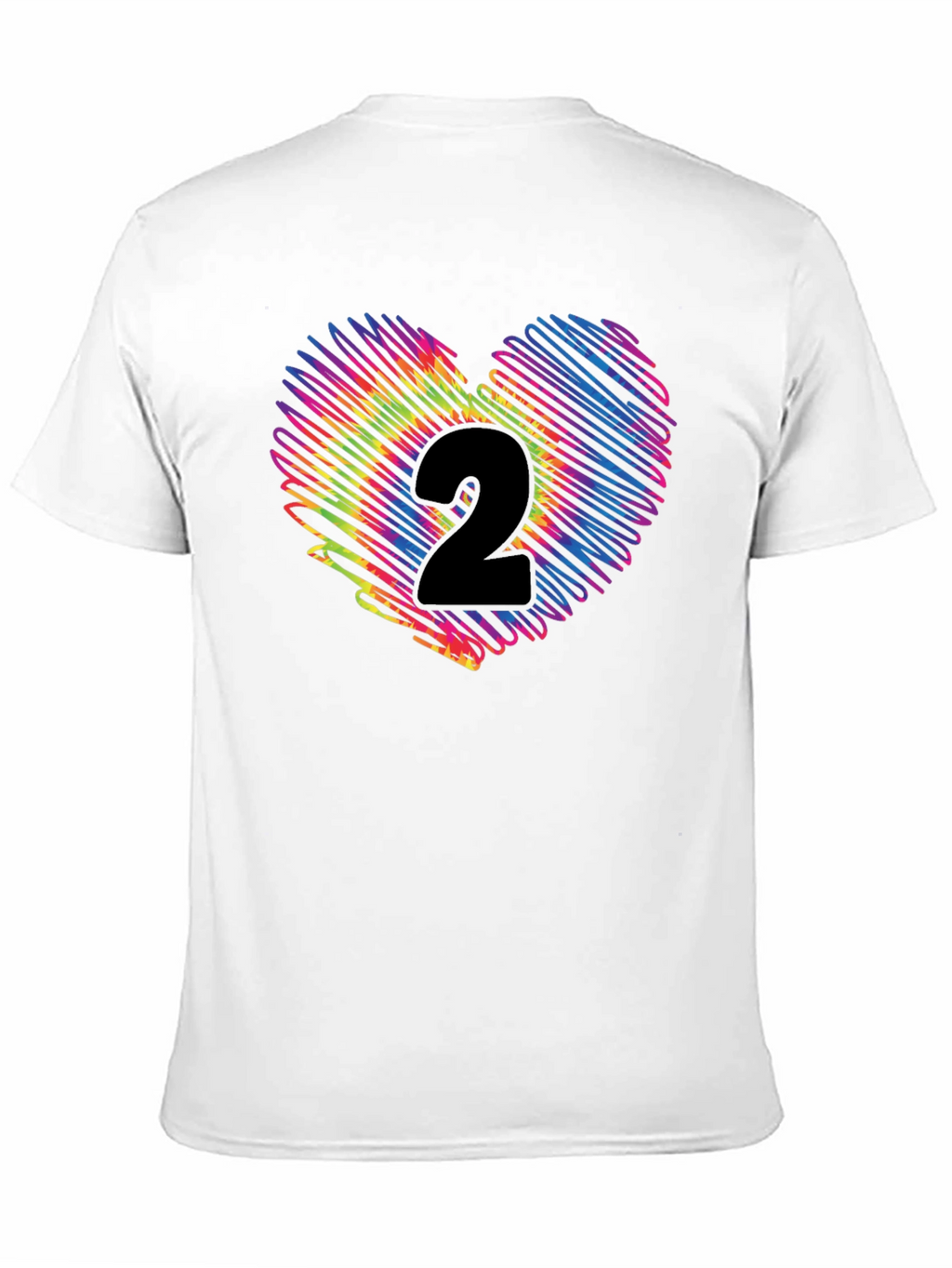 Heart Number 2 Graphic T-Shirt