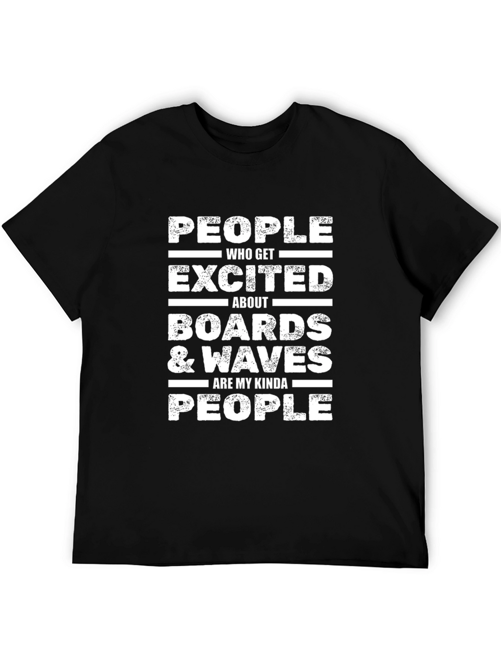 Boards & Waves People Graphic Tee - Black