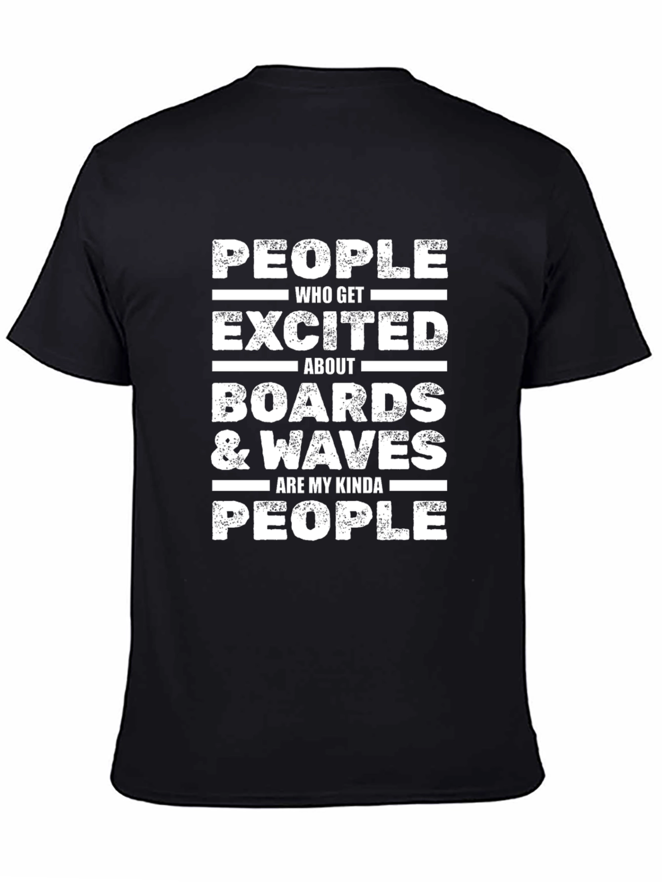 Boards & Waves People Graphic Tee - Black
