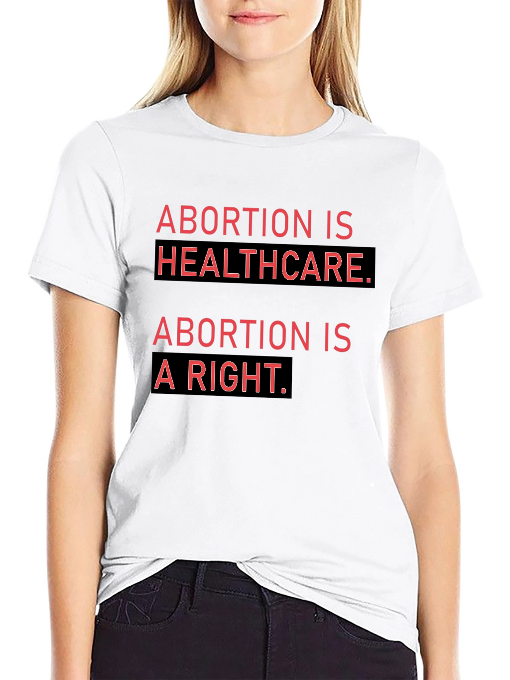 Abortion is Healthcare T-Shirt Pro Choice Activist Tee