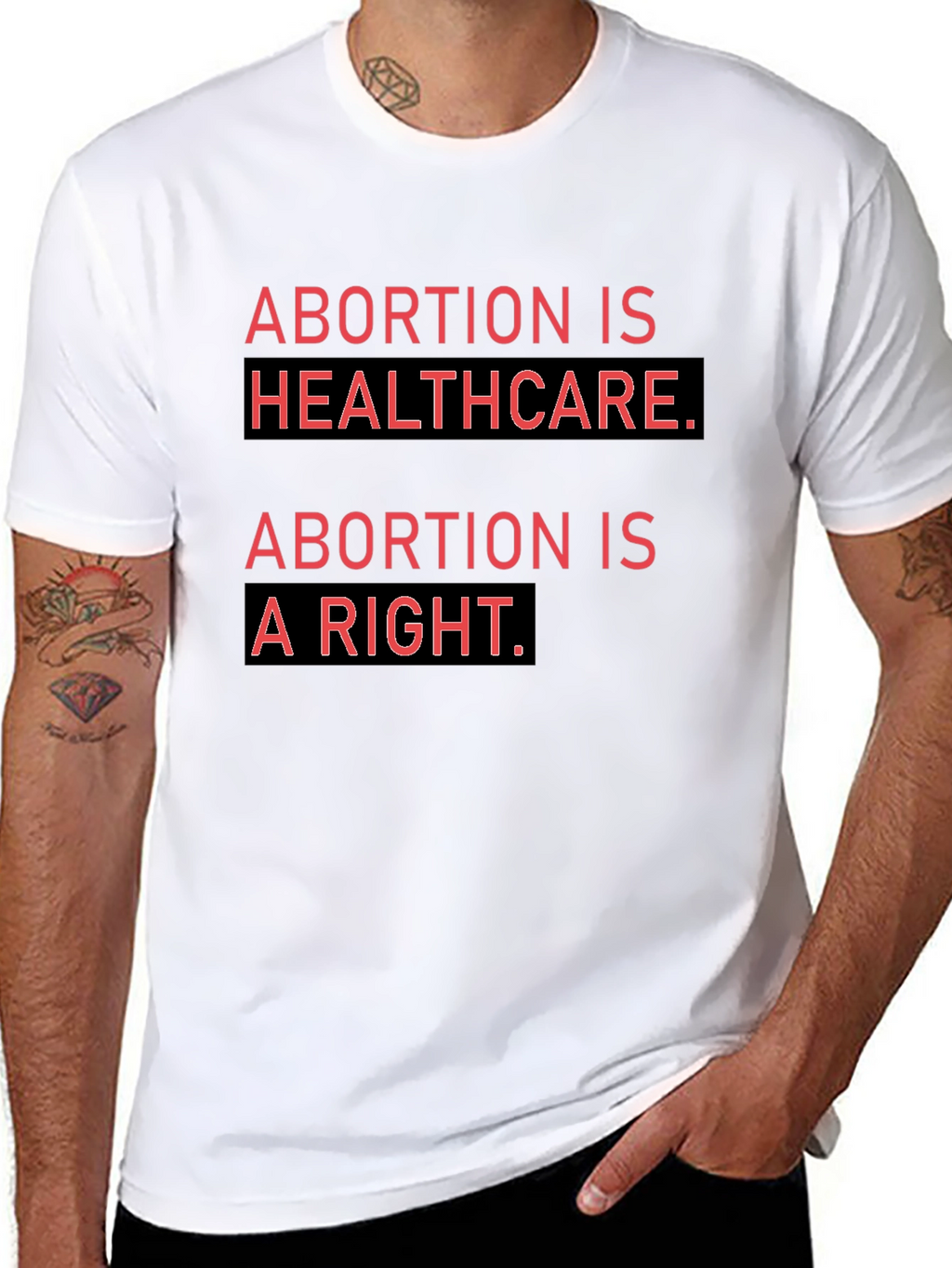 Abortion is Healthcare T-Shirt Pro Choice Activist Tee