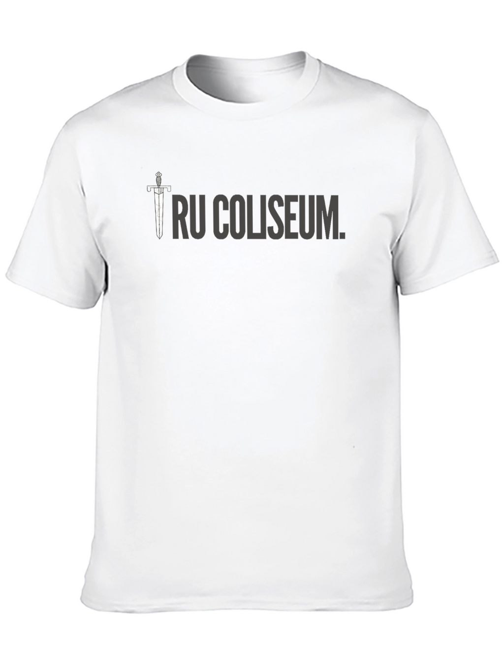 Tru Coliseum Black Graphic Tee