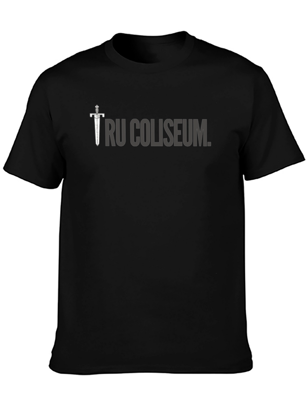 Tru Coliseum Black Graphic Tee