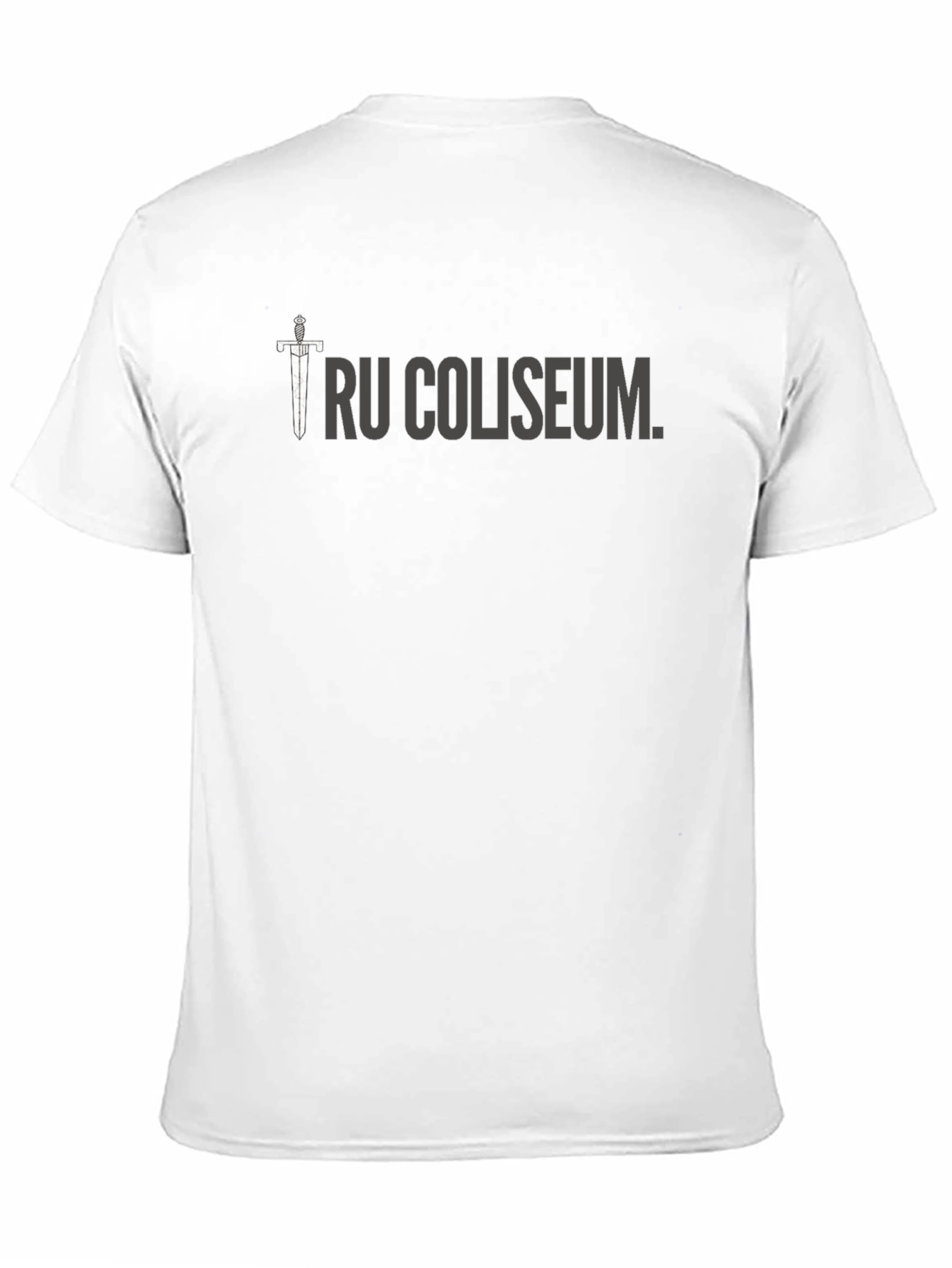 Tru Coliseum Black Graphic Tee