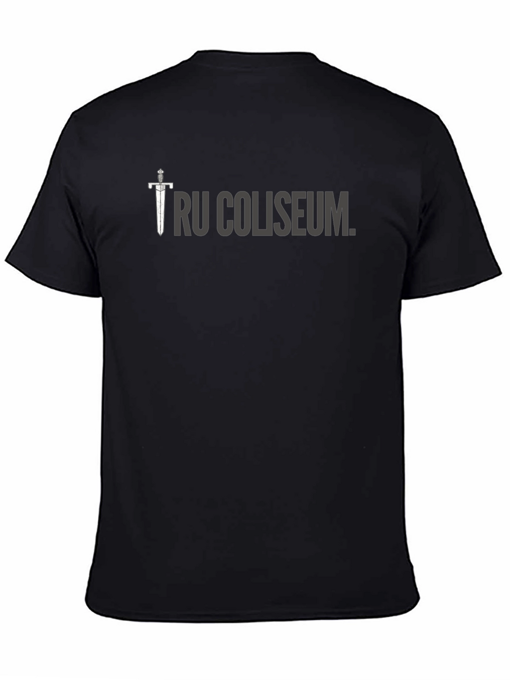 Tru Coliseum Black Graphic Tee